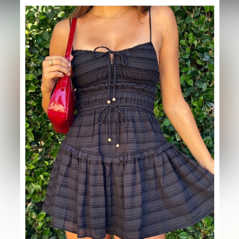 Elegant Black Mini Dress